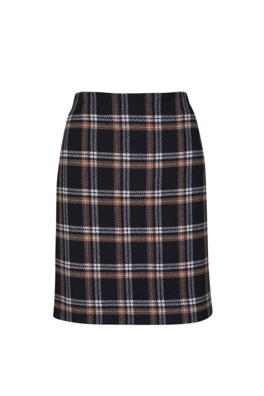 SZ 6 Akris Punto Tweed Skirt NEW